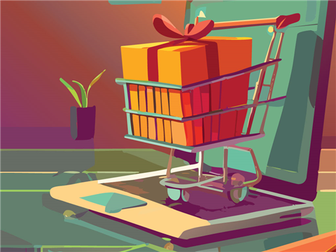 Web Development Page Illustration